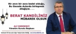 Berat Kandiliniz Mbarek Olsun