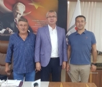 Büyük Mandıra Beldesi Belediye Başkanı ve Ak Parti Belde Başkanından Hayırlı Olsun Ziyareti