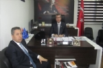 İl Emniyet Müdürümüz Hüseyin AKTAŞ’tan Başkanımız Ali Dermenci’ye İadeyi Ziyaret!