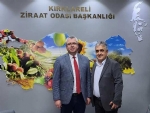 Ziraat Odası Başkanına Ziyaret