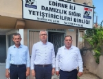 Edirne İli Damızlık Sığır Yetiştiricileri Birliğine Ziyaret